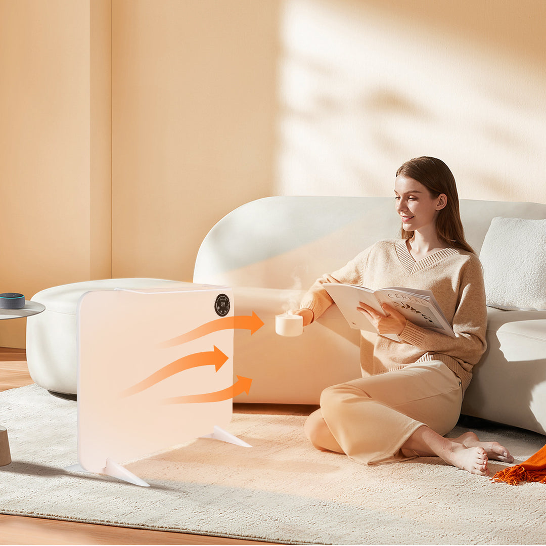 Sonnewelt Infrarotheizung Elektroheizung 450W mit App Fernbedienung