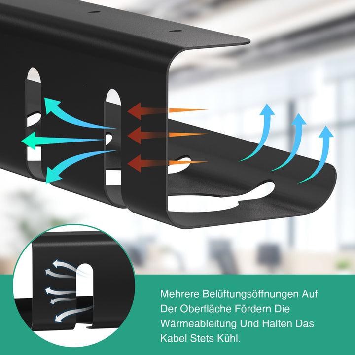 Sonnewelt Kabelwanne Kabelkanal Kabelkorb 2 Stück