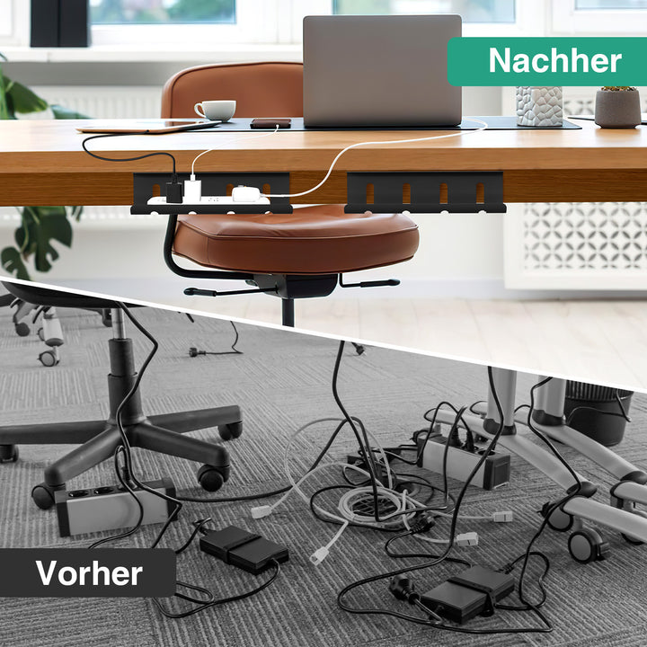 Sonnewelt Kabelwanne Kabelkanal Kabelkorb 2 Stück