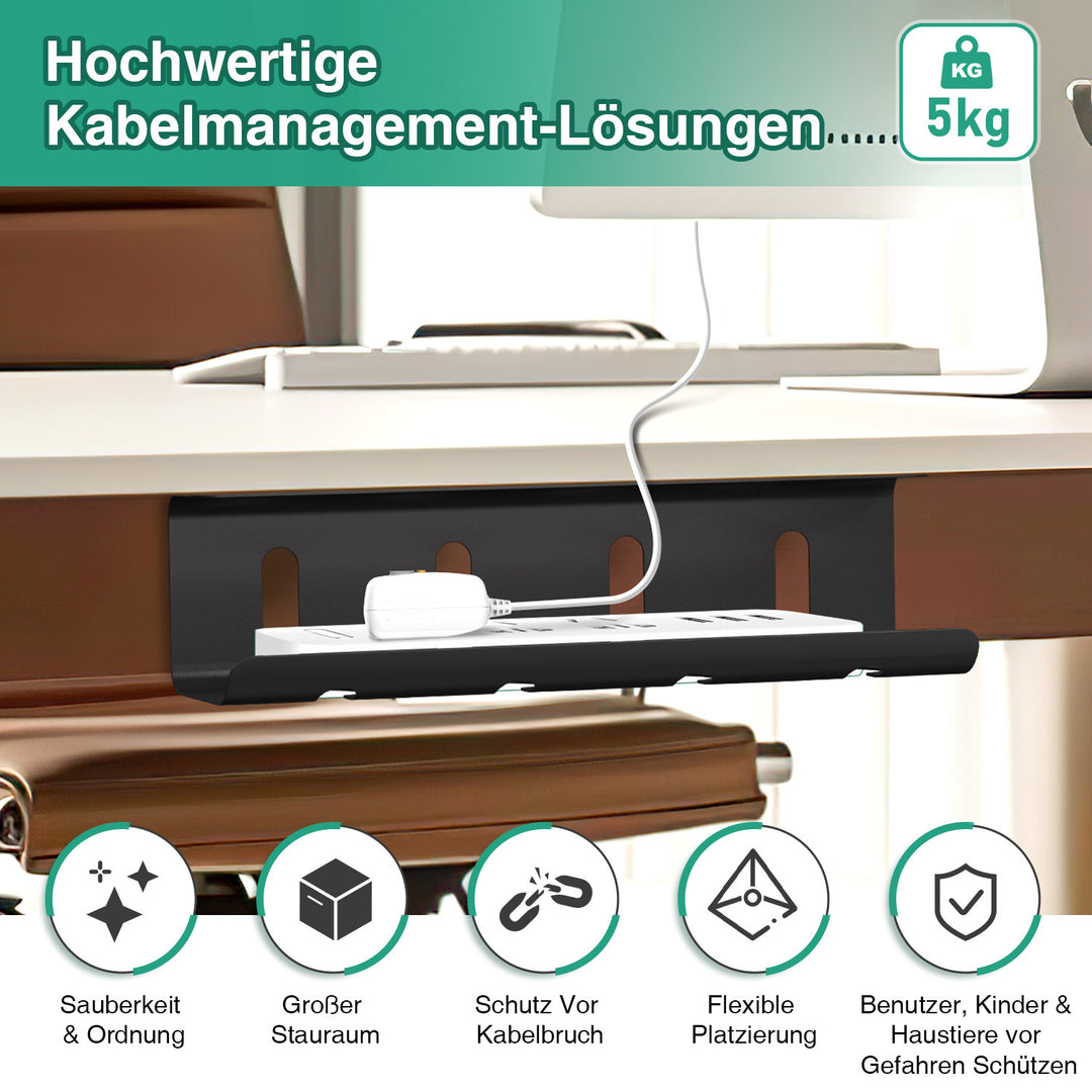 Sonnewelt Kabelwanne Kabelkanal Kabelkorb 2 Stück