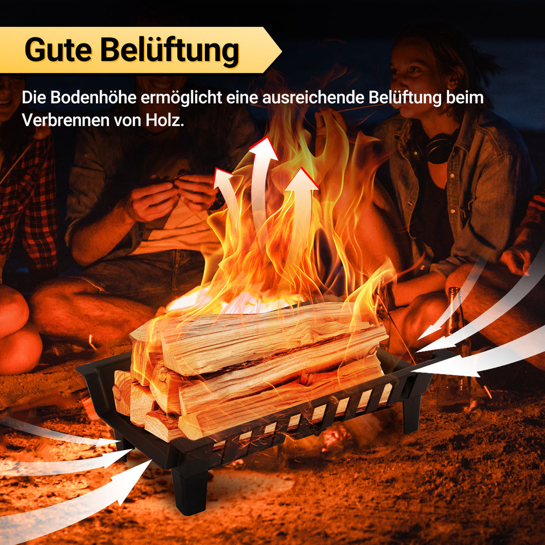 Sonnewelt Kaminrost Kaminholz Kaminholzrost U-förmig