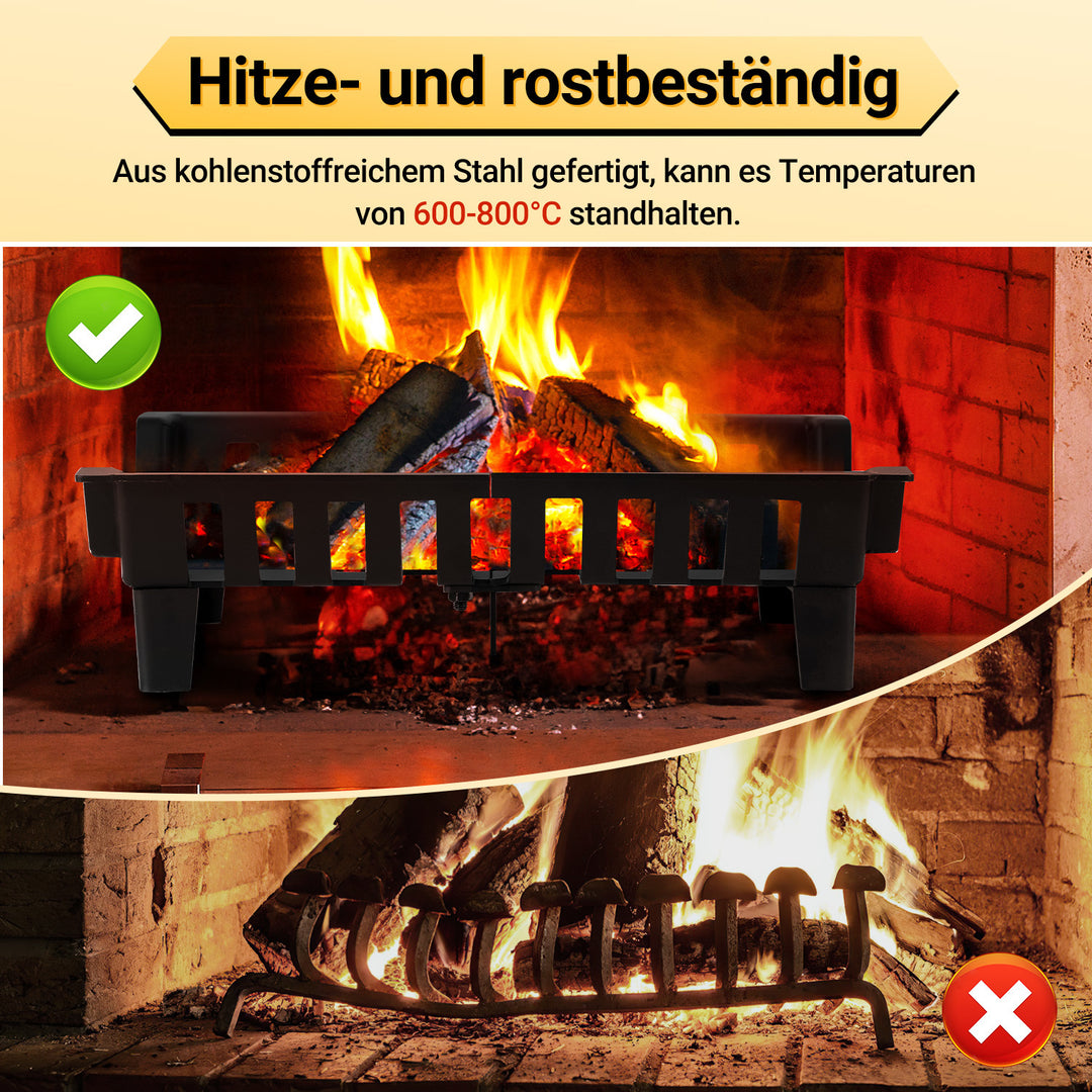 Sonnewelt Kaminrost Kaminholz Kaminholzrost U-förmig