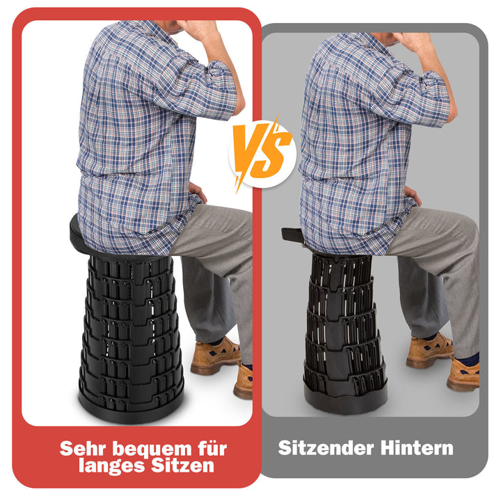 Sonnewelt Tragbarer Klappstuhl Klapphocker