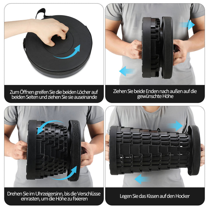 Sonnewelt Tragbarer Klappstuhl Klapphocker