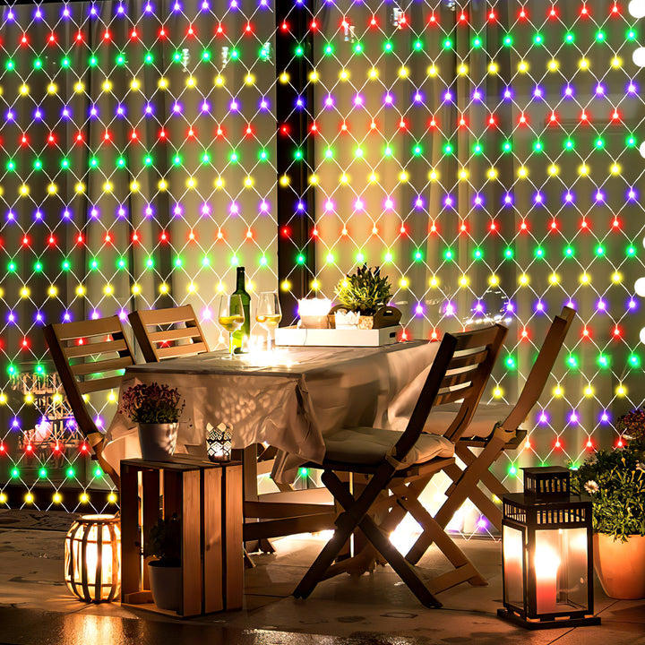 Sonnewelt LED light net solar with remote control