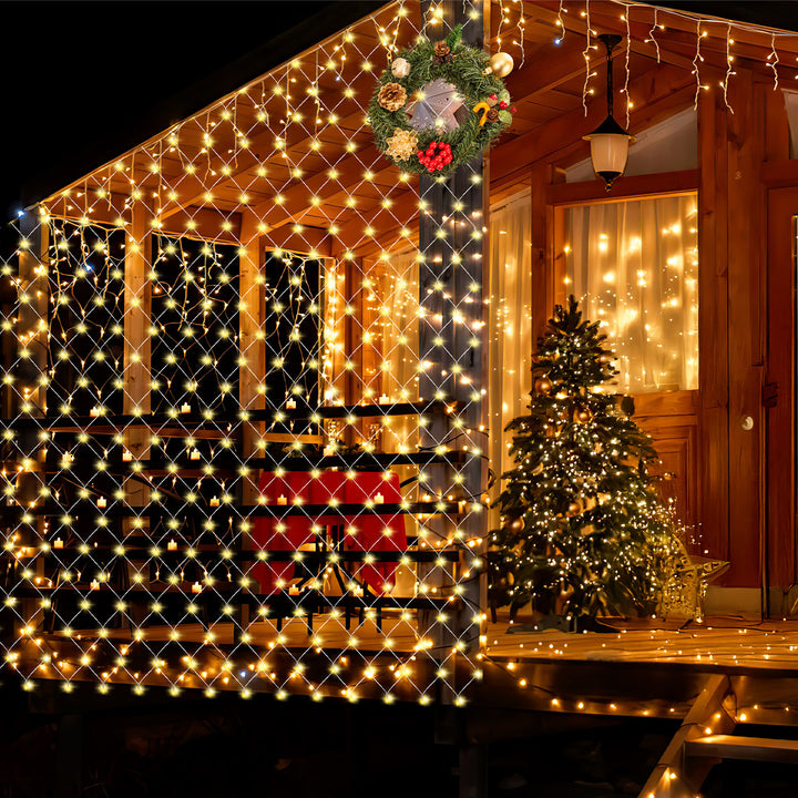 Sonnewelt LED light net solar with remote control