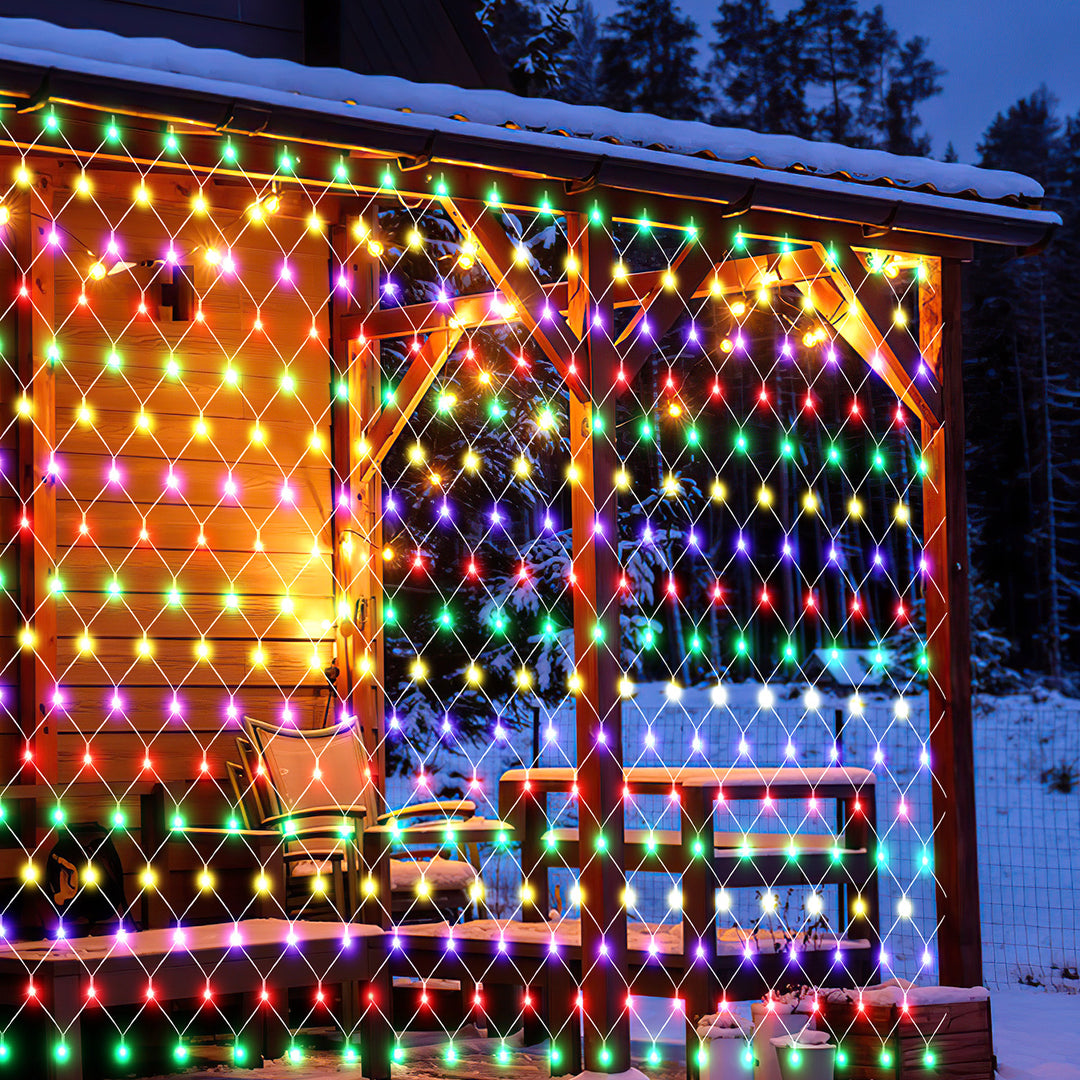 Sonnewelt LED light net solar with remote control
