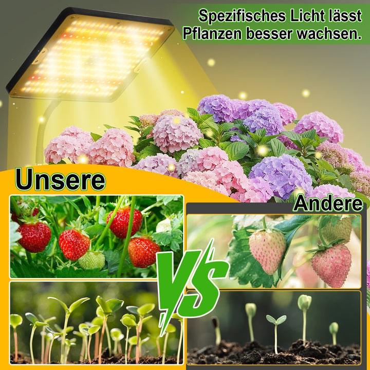 Sonnewelt LED Pflanzenlampe Grow Light UV IR mit Ständer
