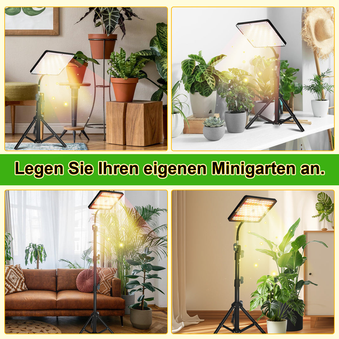 Sonnewelt LED Pflanzenlampe Grow Light UV IR mit Ständer