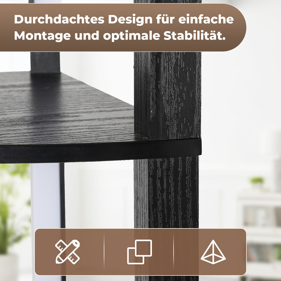 Sonnewelt LED Stehleuchte Stehlampe Dimmbarer mit Regal und Fernbedienung