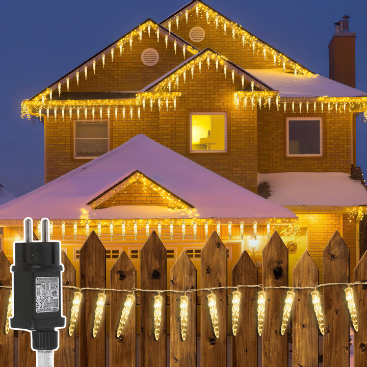 Sonnewelt LED icicle light chain 40 LEDs