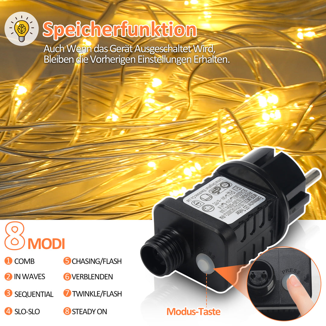 Sonnewelt LED light net Waterproof IP44 
