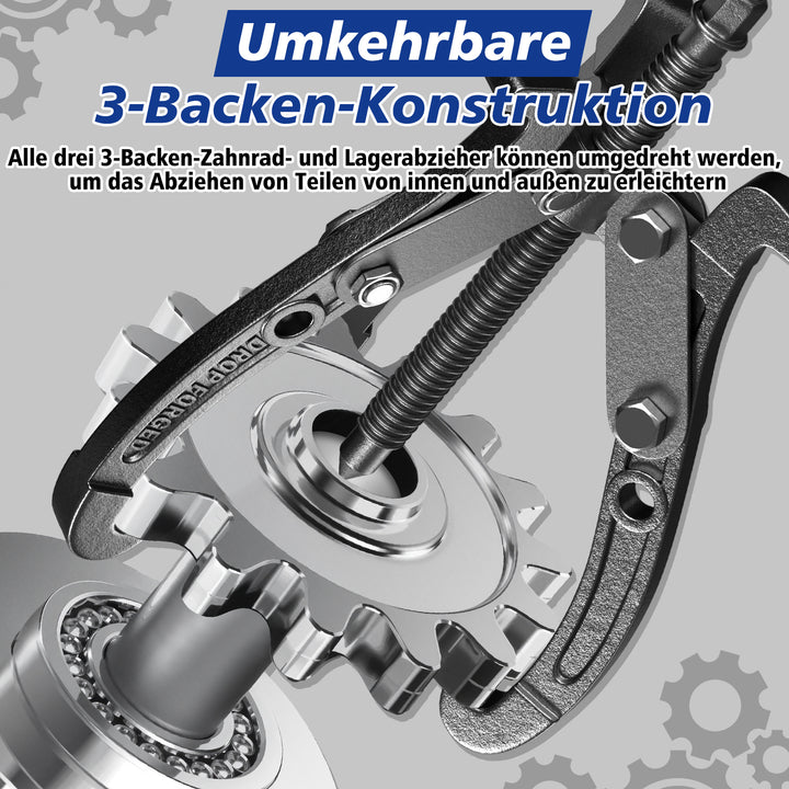 Sonnewelt 3tlg Lagerabzieher Paralellabzieher Lager 3-arm