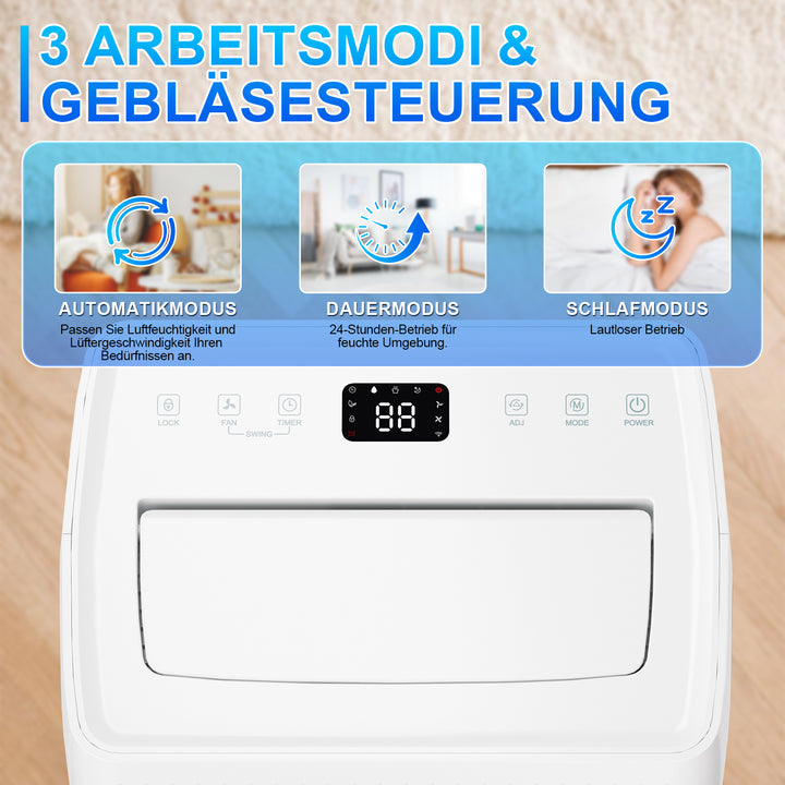 Sonnewelt Luftentfeuchter 26L/Tag mit Wifi/APP-Steuerung