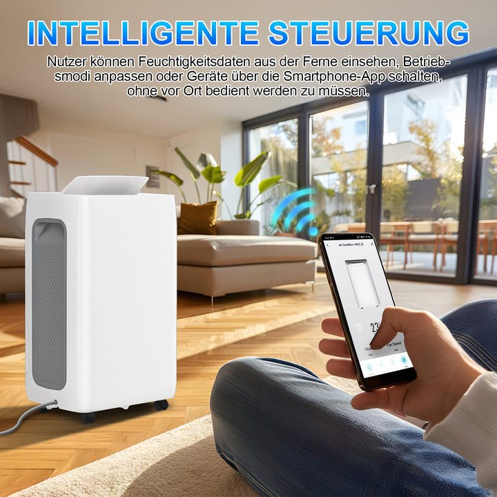 Sonnewelt Luftentfeuchter 26L/Tag mit Wifi/APP-Steuerung