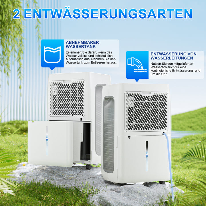 Sonnewelt Luftentfeuchter 26L/Tag mit Wifi/APP-Steuerung