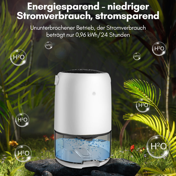 Sonnewelt Luftentfeuchter Mini Tragbarer 1100 ml