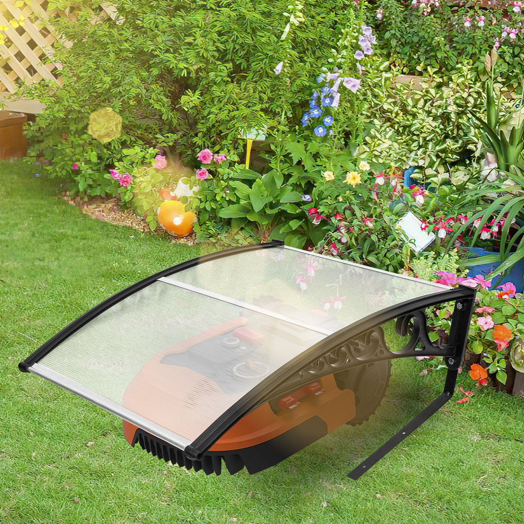 Sonnewelt robotic lawnmower roof garage UV protection