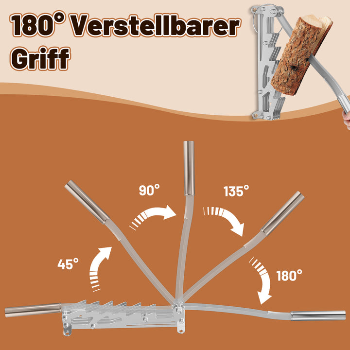 Sonnewelt Manueller Holzspalter Wandhalterung Brennholzspalter