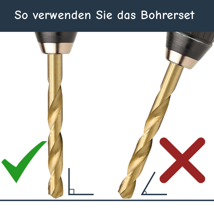 Sonnewelt Metal Drill Set 230 Pieces Ø 1-13mm