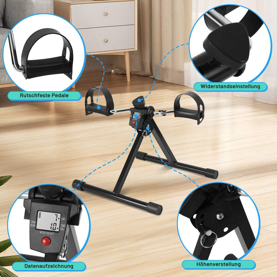 Sonnewelt Mini Heimtrainer Fahrrad Pedaltrainer