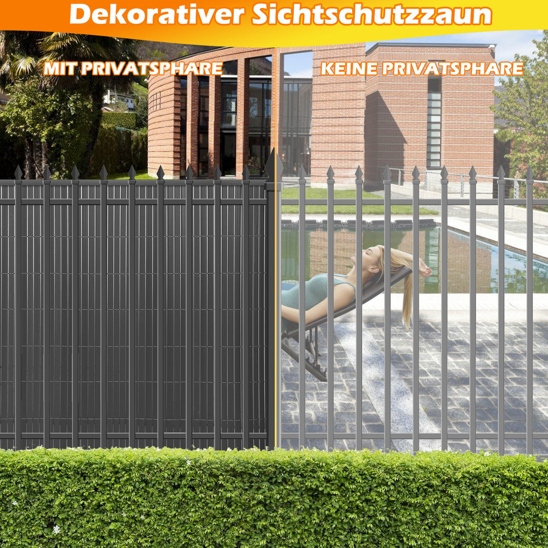 Sonnewelt PVC Sichtschutzmatte Sichtschutz