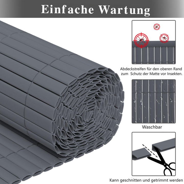 Sonnewelt PVC Sichtschutzmatte Sichtschutz