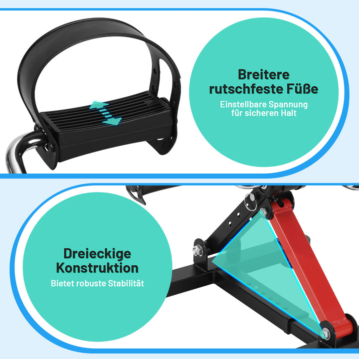 Sonnewelt Mini Heimtrainer Pedaltrainer Mini Bike