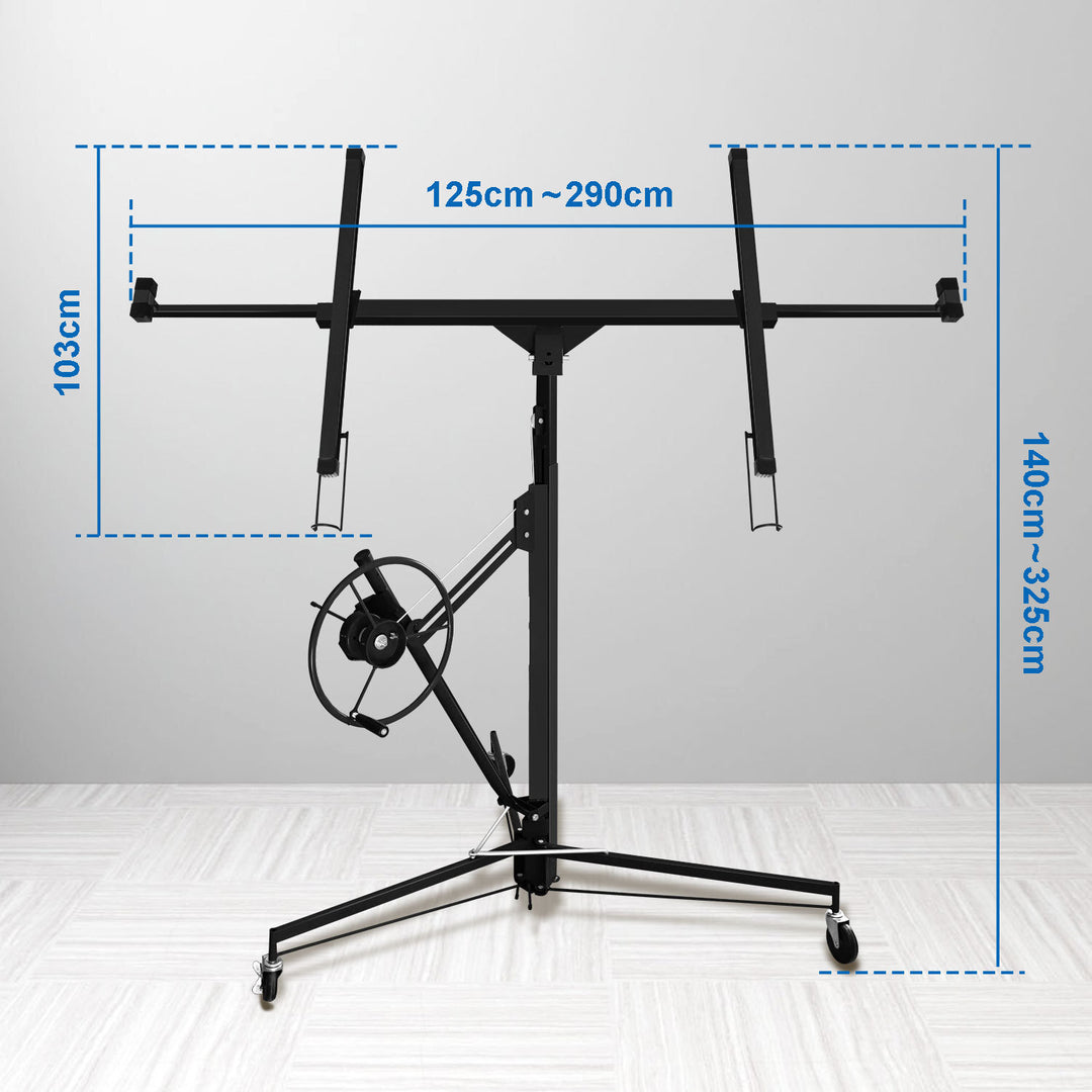 Sonnewelt plate lifter foldable 140 cm-350 cm working height height adjustable 68kg