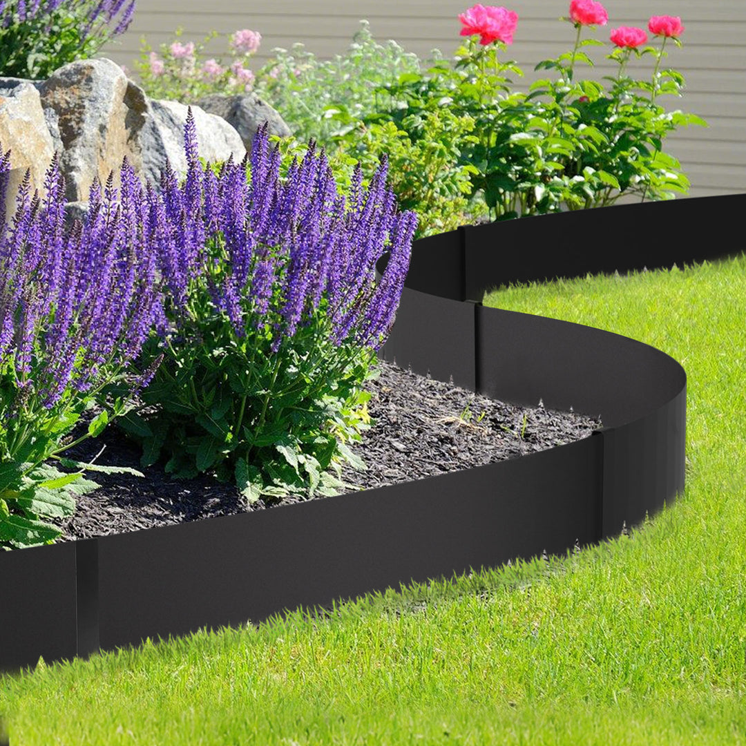 Sonnewelt Rasenkanten Metall Sägezähnen 20cm