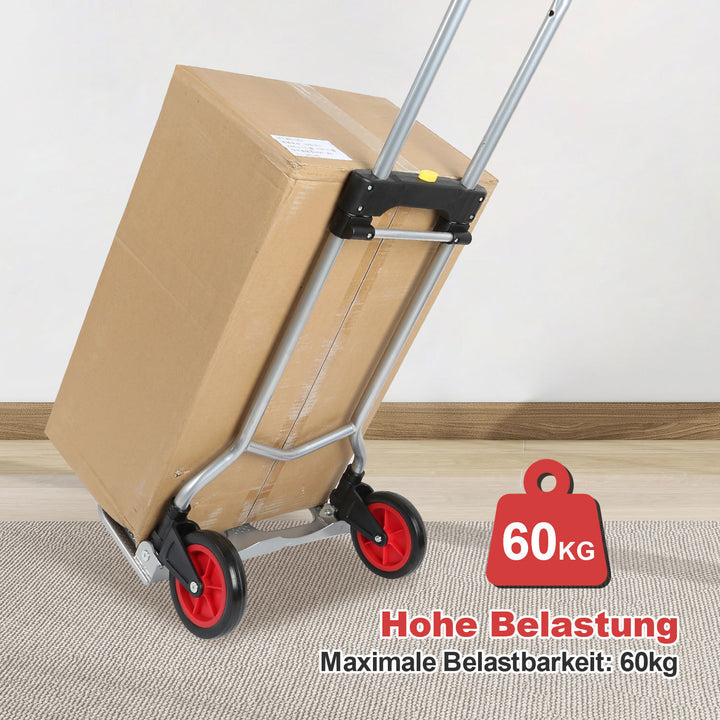 Sonnewelt Sackkarre Transportkarre klappbar 60 kg Tragkraft