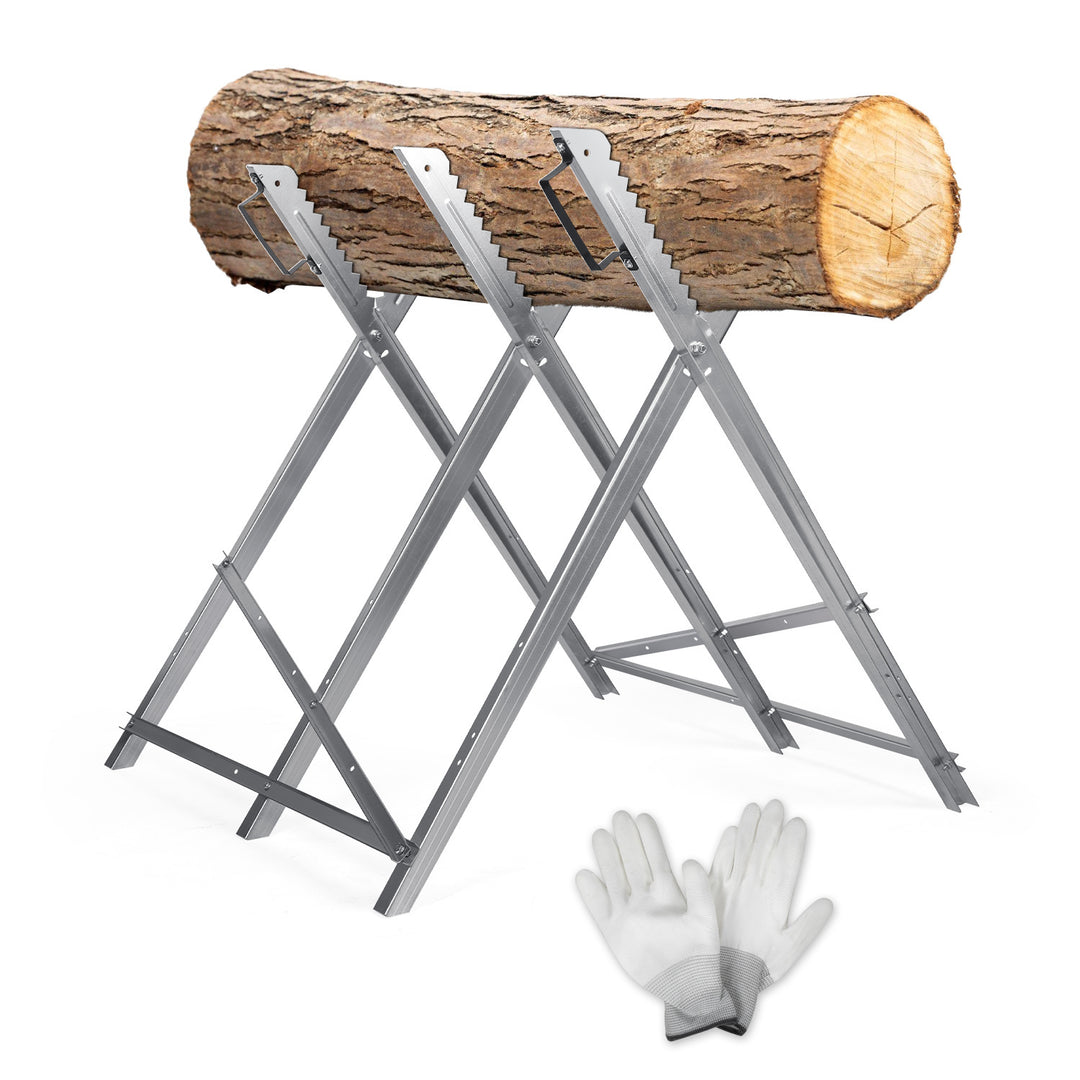 Sonnewelt Sägebock Holzsägebock Sägehilfe mit 3 Haltern