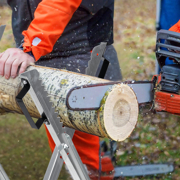 Sonnewelt Sägebock Holzsägebock Sägehilfe mit 3 Haltern