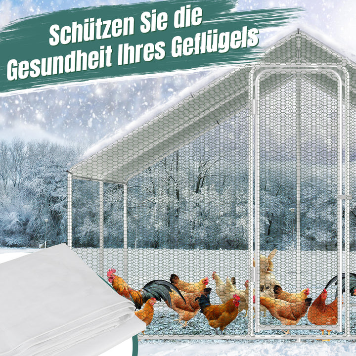 Sonnewelt Ersatz Schattentuch für Hühnerstall 2x3.43m