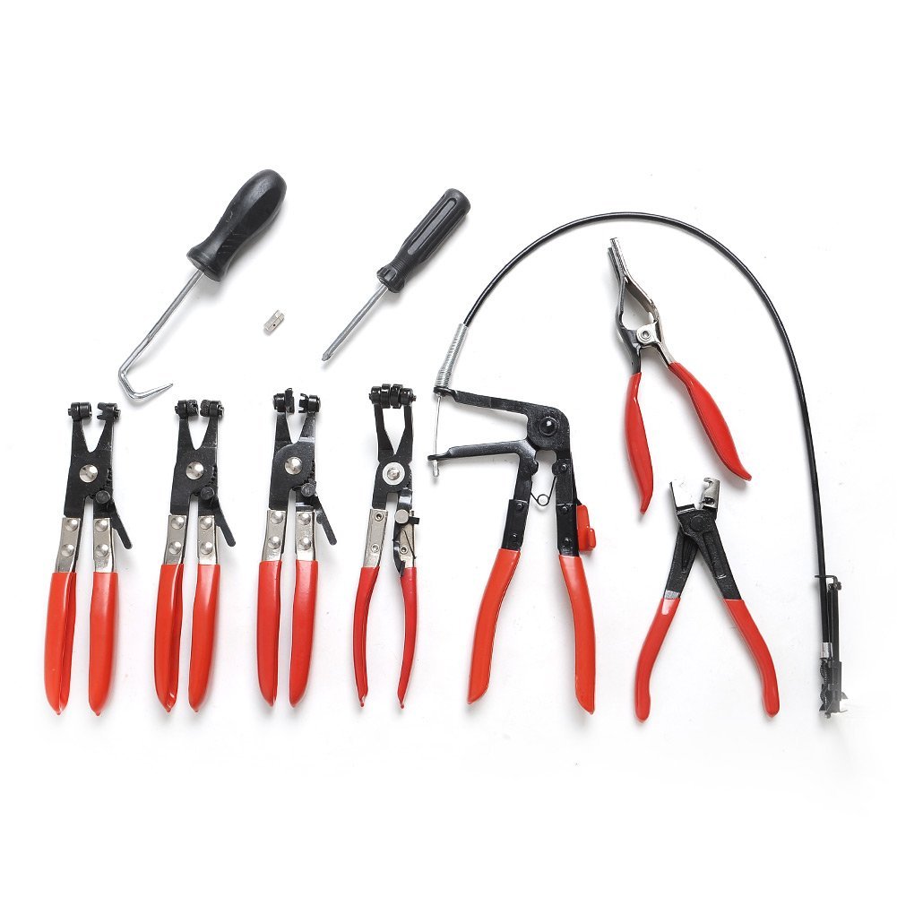 Sonnewelt 11tlg Schlauchklemmenzange mit Tragekoffer