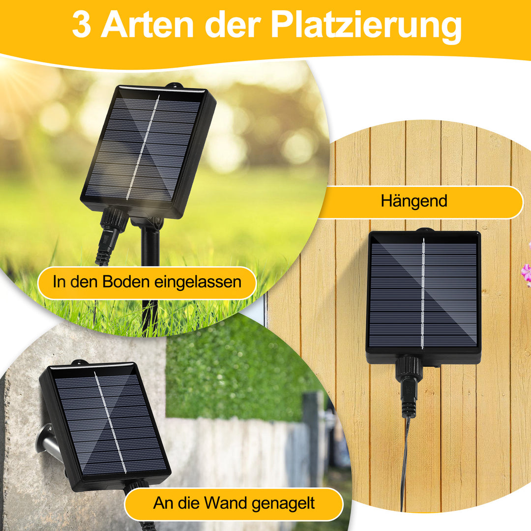Sonnewelt Solar Fairy Lights with Remote Control 30m-100m