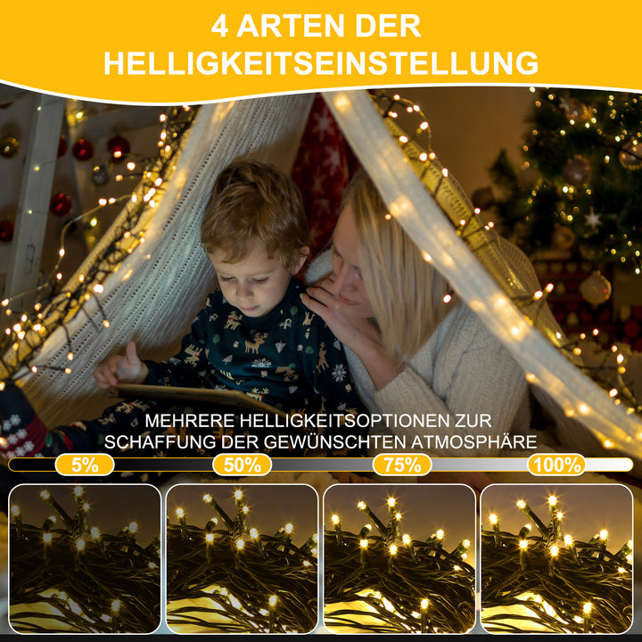 Sonnewelt Solar Fairy Lights with Remote Control 30m-100m