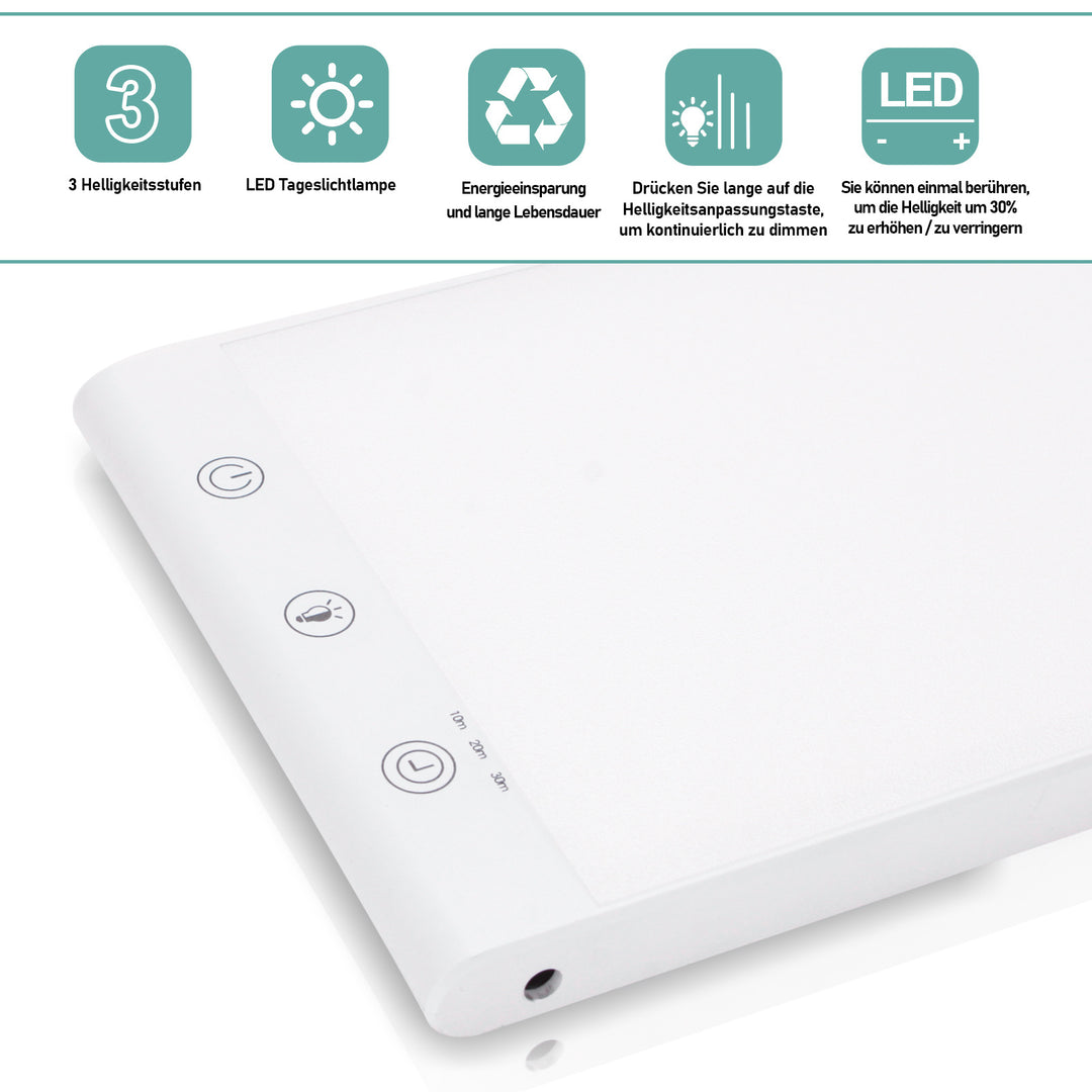 Sonnewelt SAD Tageslichtlampe 11000 LUX Lichttherapie Lampe