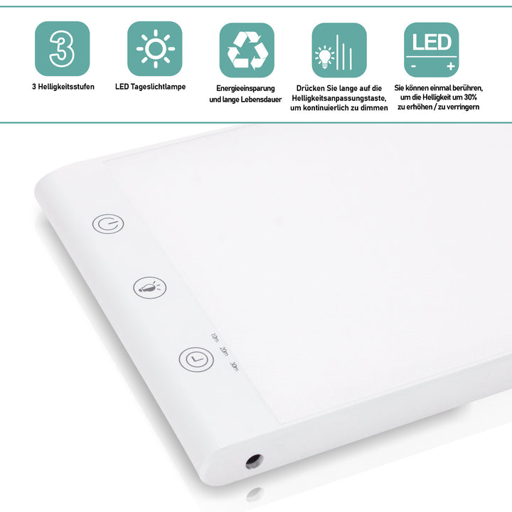 Sonnewelt SAD Tageslichtlampe 11000 LUX Lichttherapie Lampe