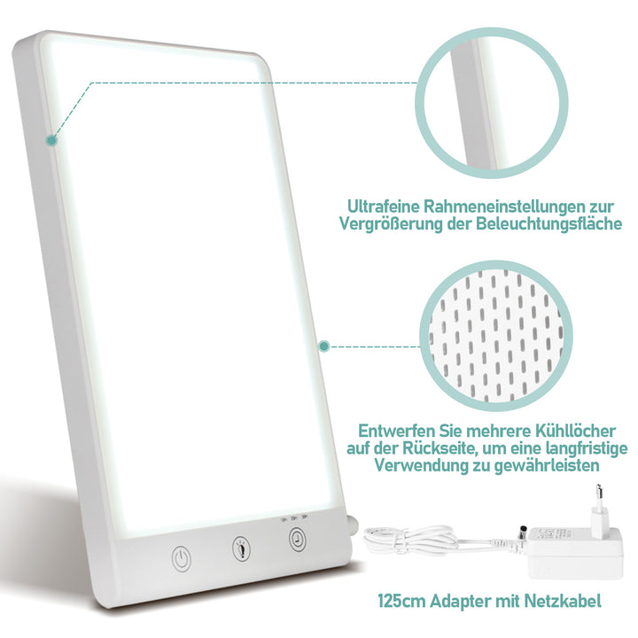 Sonnewelt SAD Tageslichtlampe 11000 LUX Lichttherapie Lampe