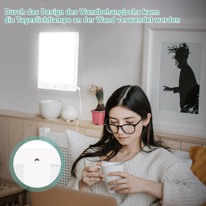 Sonnewelt SAD Tageslichtlampe 11000 LUX Lichttherapie Lampe