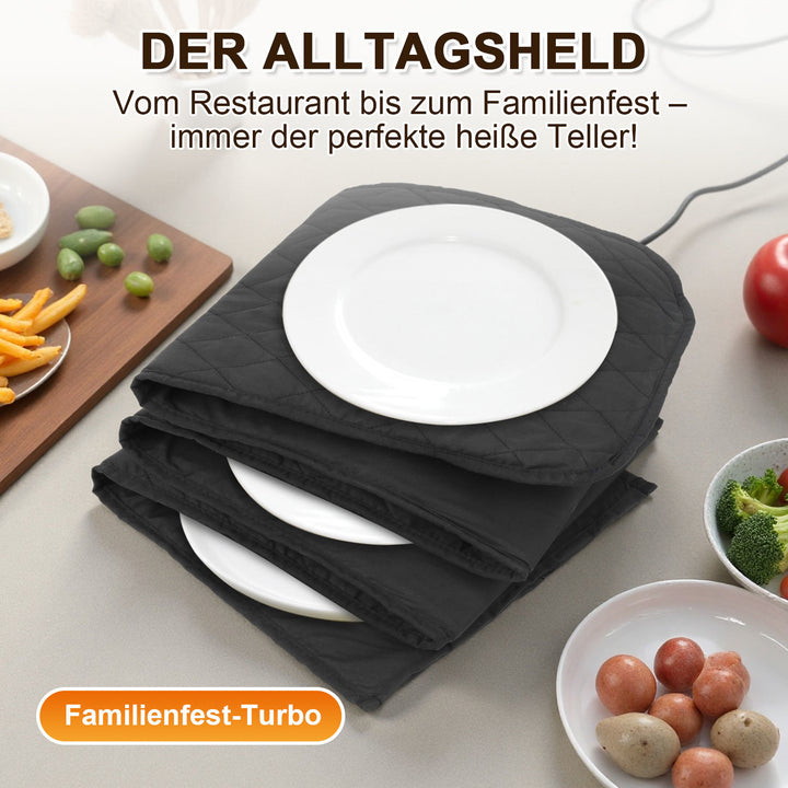 Sonnewelt Tellerwärmer Elektrisch 12 Teller Wärmer 200W