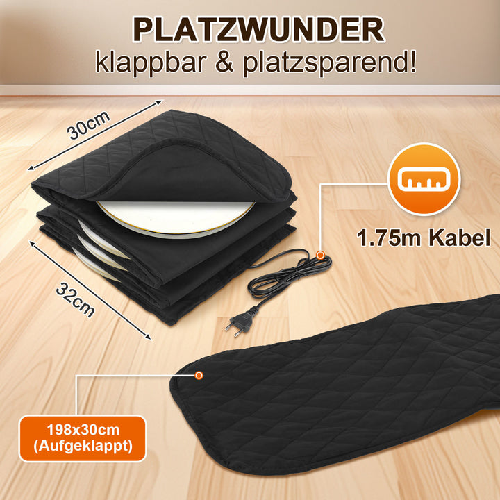 Sonnewelt Tellerwärmer Elektrisch 12 Teller Wärmer 200W