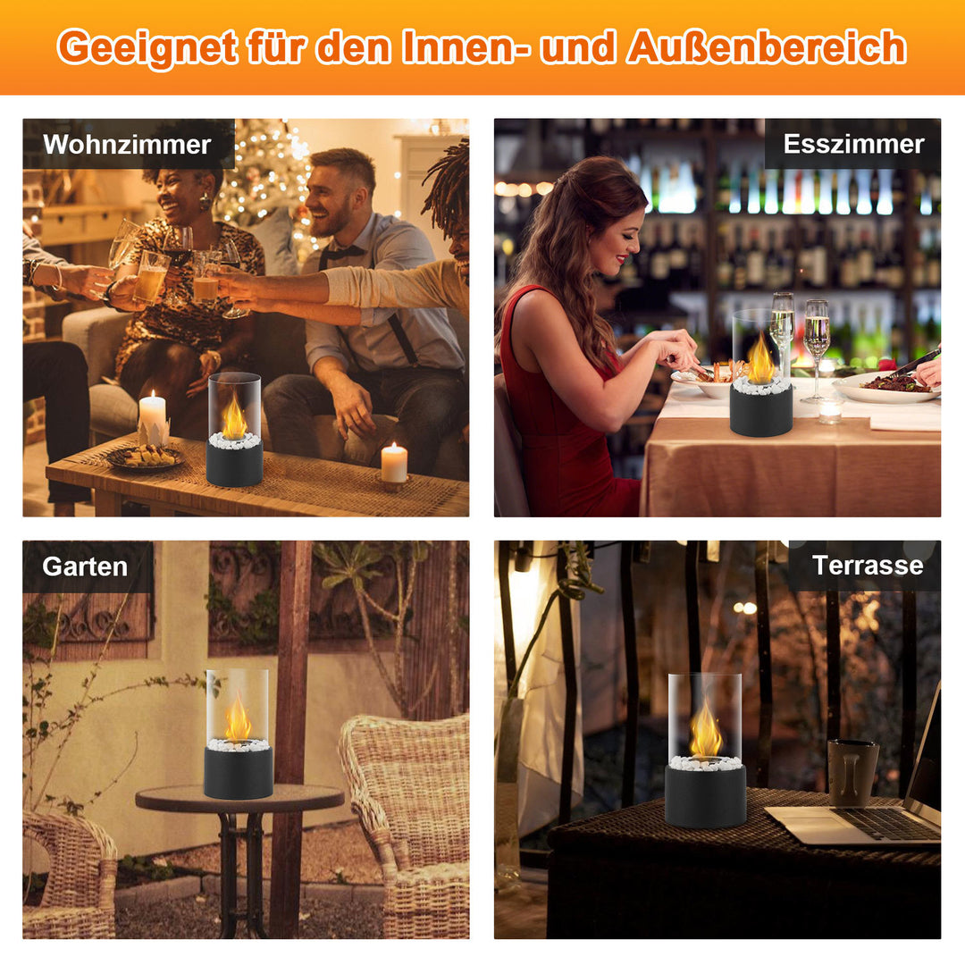 Sonnewelt Tischkamin Tischfeuer Bio Ethanol 170ml