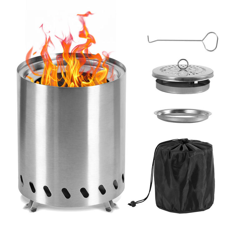 Sonnewelt Tischkamin Tischfeuerstelle Rauchfreie Edelstahl