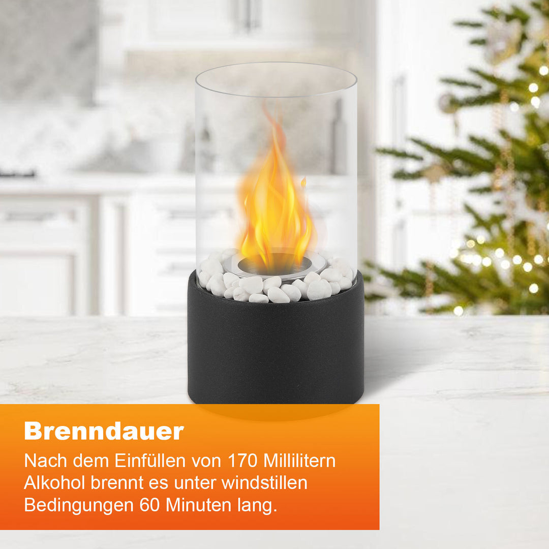 Sonnewelt Tischkamin Tischfeuer Bio Ethanol 170ml