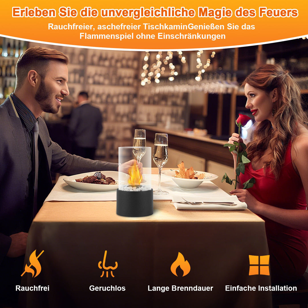Sonnewelt Tischkamin Tischfeuer Bio Ethanol 170ml