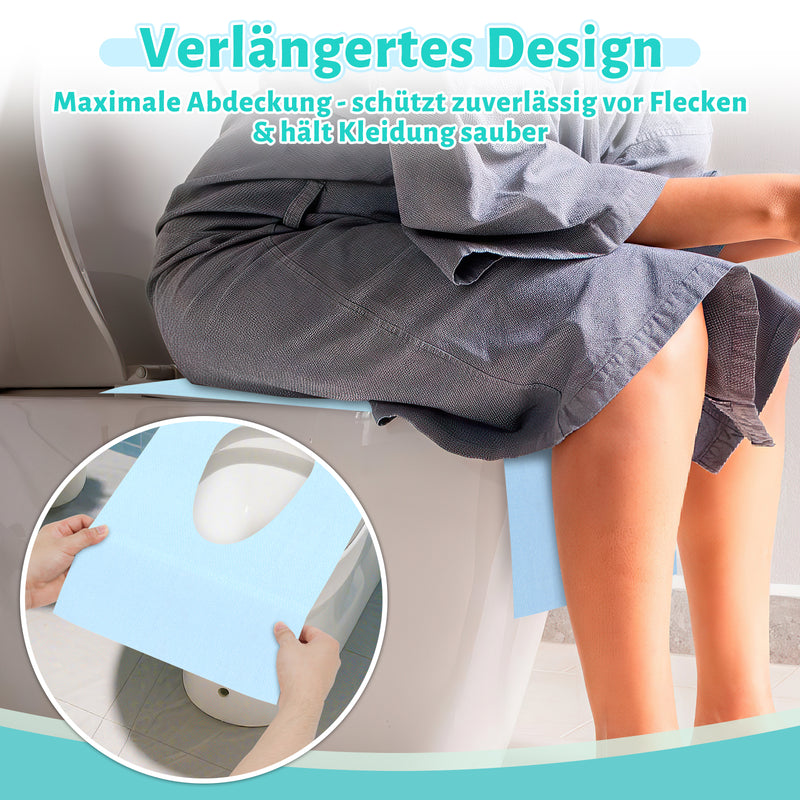 Sonnewelt Toilettensitzbezug WC Einweg 60x40cm