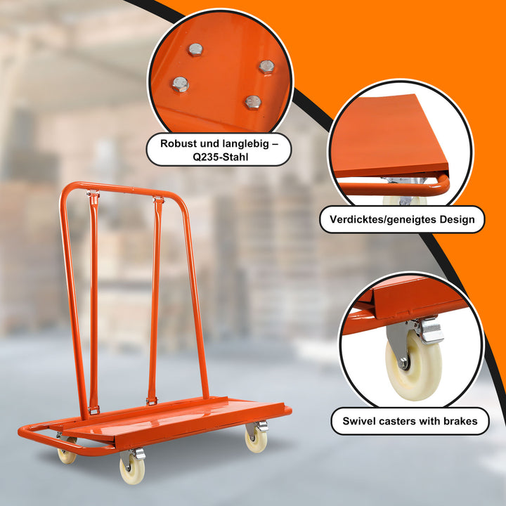 Sonnewelt Plattenwagen Transportwagen bis 1000kg