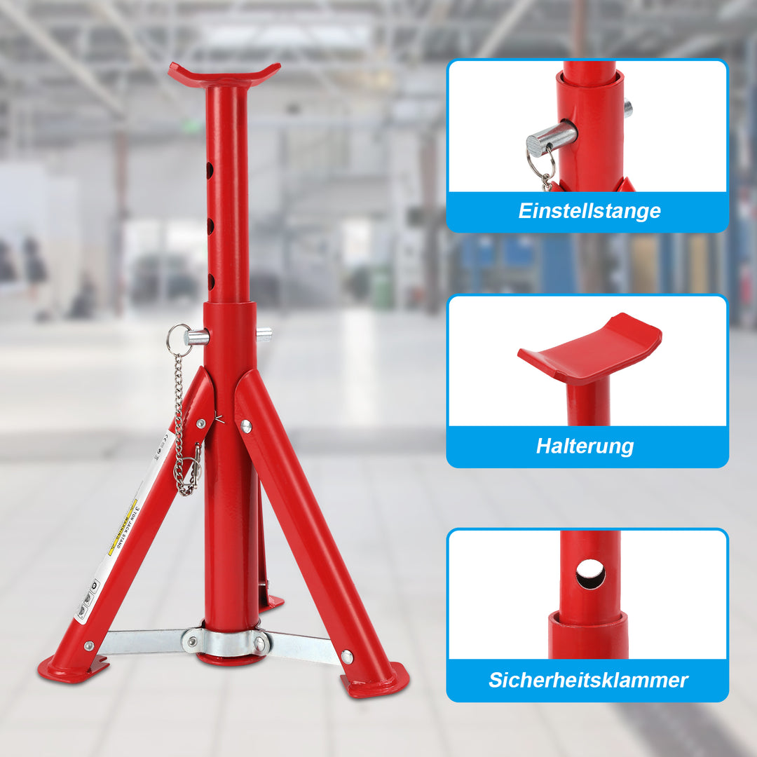 Sonnewelt 2T/3T Unterstellböcke Unterstellbock KFZ 2 Stück